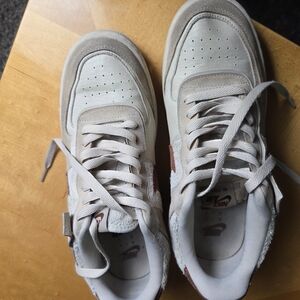 Nike Beige and White Sneakers